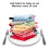2pcs 3D Sensory Security Blanket 24x24cm Green 5