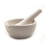 Ceramic Mortar & Pestle Set, 100mm White 1
