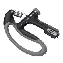 Hand Grip Strengthener 10-100KG Black 14.5x16cm