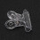 6Pcs/Set Rusian C Curve Nail Pinching Clips Multi Function Tool Acrylic Nails Pinchers Transparent 8