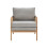 Cushioned Wooden Armchair 2
