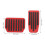 2Pcs Red Brake Pedal Covers for Model 3 2017-2023 2