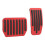 2Pcs Red Brake Pedal Covers for Model 3 2017-2023 3