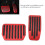 2Pcs Red Brake Pedal Covers for Model 3 2017-2023 8