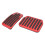2Pcs Red Brake Pedal Covers for Model 3 2017-2023 10