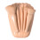 Shell Travel Makeup Brush Set 5-Sizes Pink 1