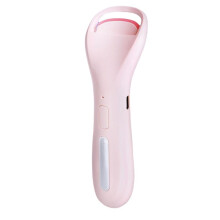 Verwarmde Wimperkrullers, Oplaadbare Elektrische Wimperkruller met Dubbelboogontwerp, 3 Instelbare Temperaturen, Veilige, Zachte A
