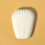 Shell Travel Makeup Brush Set - 5 Sizes Mini White 9