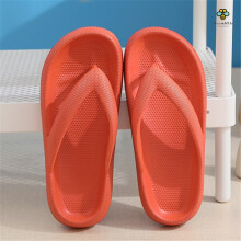 (Orange, 40/41) Non-Slip Slipper/Male With Flexible Sole For Indoor/Bathroom/Casual Use