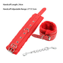 Flirt Sex Toy Eyes Patch Handcuff Kit Couples Sex Slaves Toy Binding Handcuff Props for Couples Women Men Toy