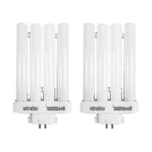 (As show, Pack Of 2) 27-W-Tageslicht-Ersatzlampe (6500 K) für High Vision-Lampen, 4-Pin GX10Q-4 Vierfach-Leuchtstoffröhre