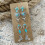 (01) Bohemian Turquoise Earrings Set 2