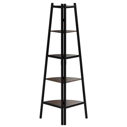 5-Tier Vintage Ladder Corner Shelf 2