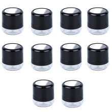 10 Stuks Lege Losse Poederdoos, Make- Poederdoos, Draagbare Spiegel Losse Poederdoos, Spiegel Reizen DIY Make- Foundation