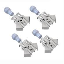 4Pc Corner Clamp Stainless Steel 90Degree Right Angle Clamp Adjustable Woodworking Positioning Square Fixed Frame ClampA