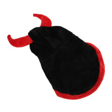 Niedliches Haustier-Teufelskostüm XS Polyester Halloween-Partykleid für Katzen