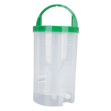 Set di clistere in silicone portatile da 1200 ml con secchio verde e catetere