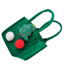 Christmas Felt Candy Bag Gift Bag for Kids Holiday Party Decorations