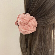 (Lotus Root Starch, 9cm) Rose Hair Claw Barrettes - Stylish Hair Accessories