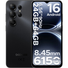 DOOGEE NOTE 56 X Mobile Phones, Android 16 Phone, 6150mAh, 6.56" HD+ 90Hz, 24GB, Octa Core, Dual SIM Unlocked Mobile Phone, 64GB/2TB Android Phones