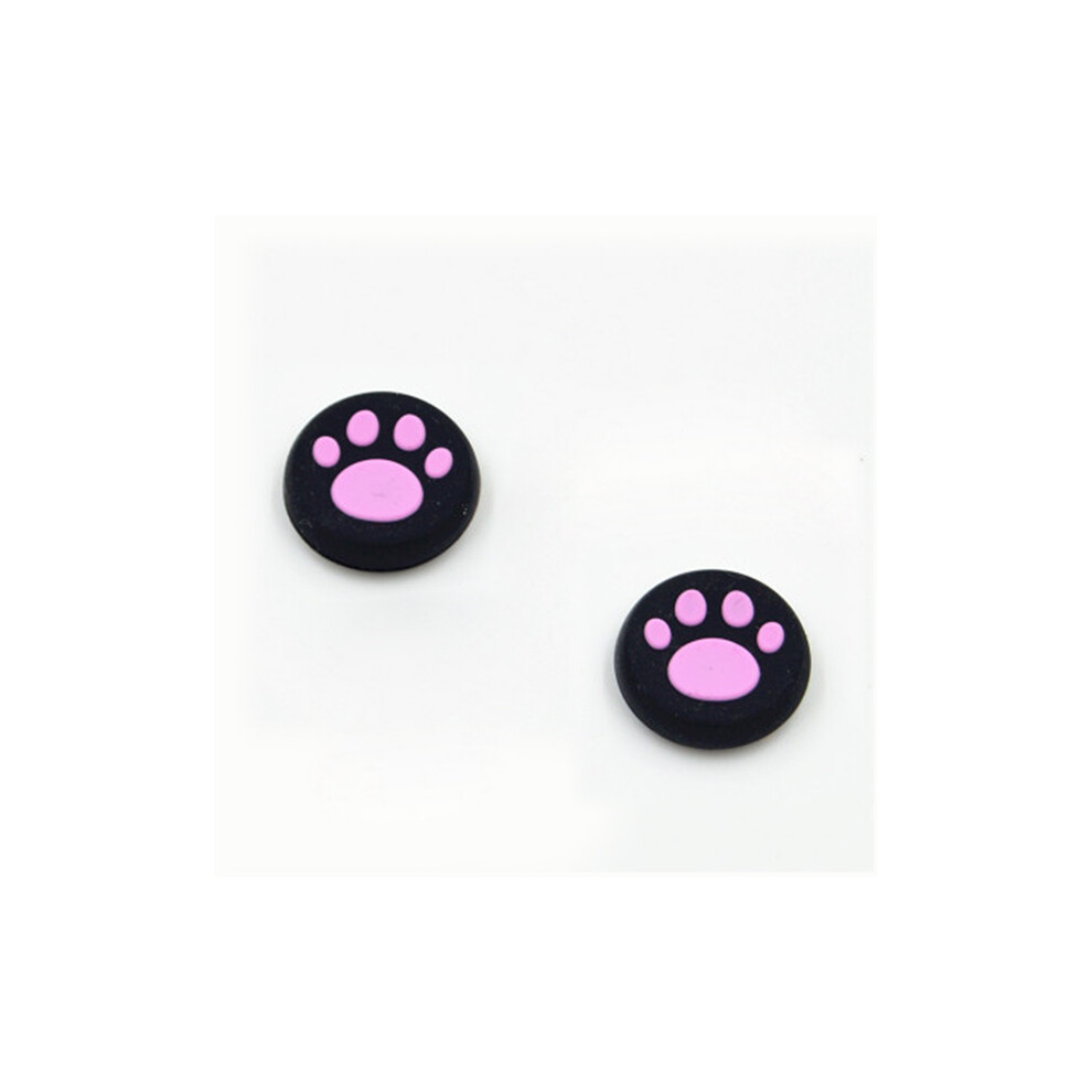 (Pink) 2Pcs Silicone Joystick Caps For Ps3/Ps4/360 Pink 6424024561868