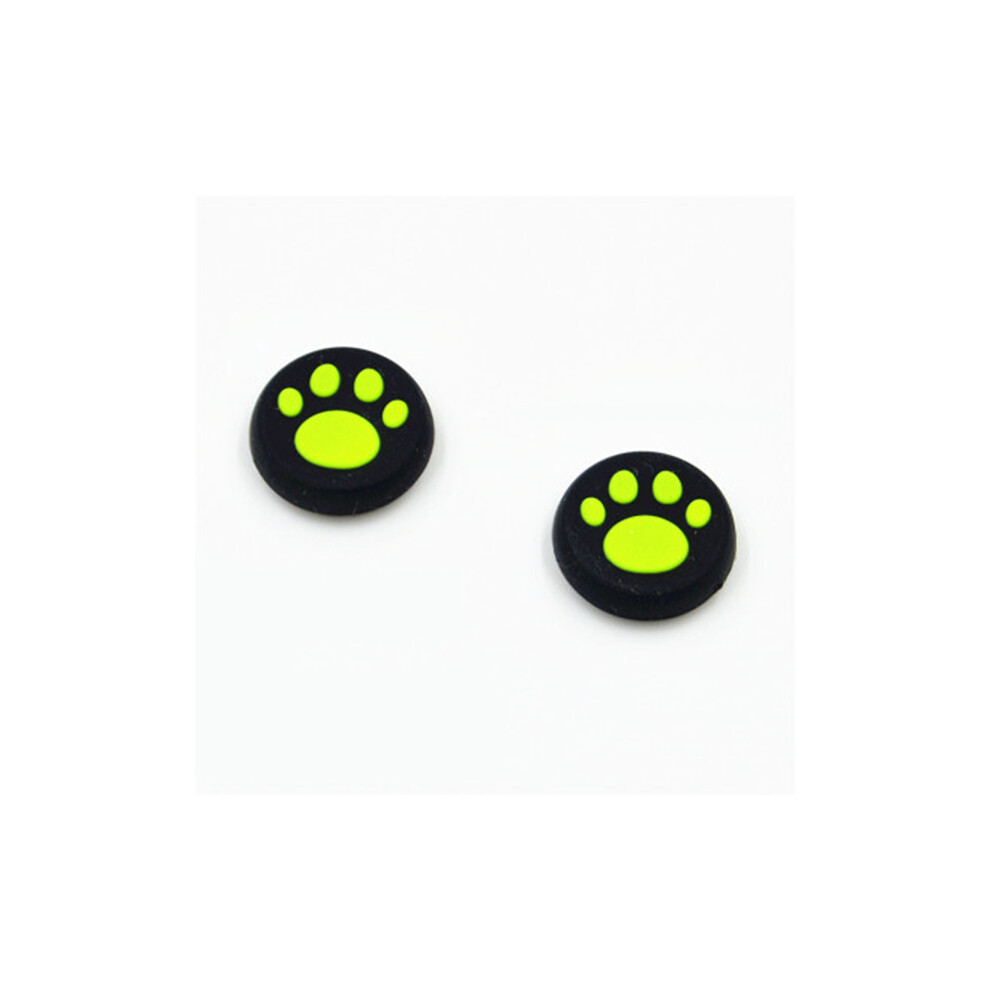 (Green) 2Pcs Silicone Joystick Caps For Ps3/Ps4/360 Green 6424024561882