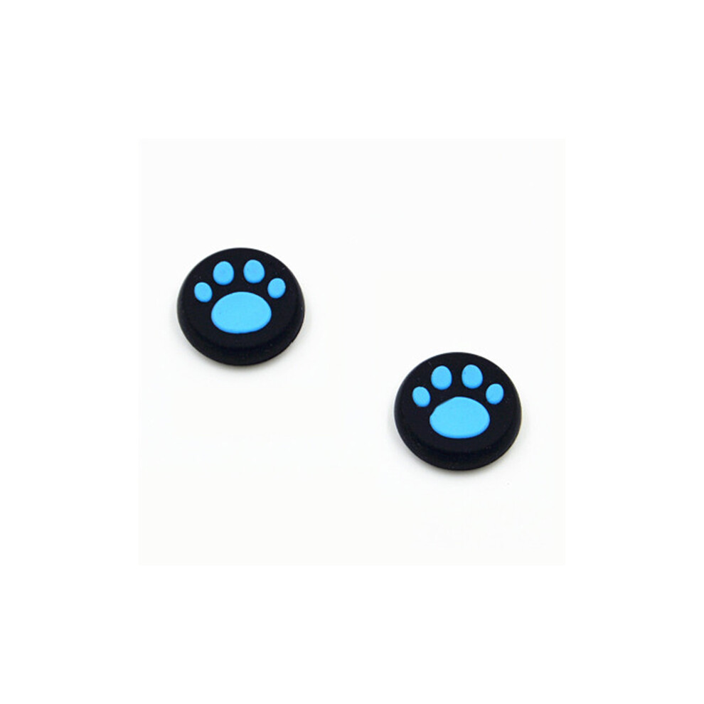 (Blue) 2Pcs Silicone Joystick Caps For Ps3/Ps4/360 Blue 6424024561875
