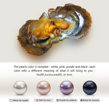 Natural Pearl in Oyster - Unique Gift