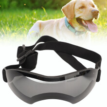 Large Grey Dog Sunglasses UV Protection Windproof