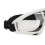 White Frame Ski Goggles PC, Transparent Lenses 10
