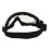 White Frame Ski Goggles PC, Transparent Lenses 7