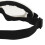 White Frame Ski Goggles PC, Transparent Lenses 12