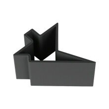 (Gray) Windproof Non-Slip Door Stopper for Uneven Floors