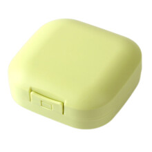 (Green, S) Travel Soap Tray - Washable & Drainable