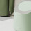 Mini Countertop Garbage Can with Lid Morino Green 8