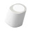Mini Countertop Garbage Can Ivory White 13x14.7x17 1