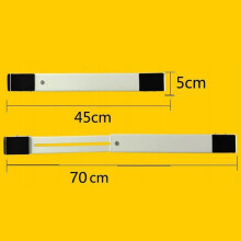 Extensible Heavy Duty Appliance Rollers Silver
