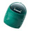 Desktop Trash Can S Green Plastic with Lid Mini 1