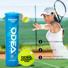 4 Pack Durable Tennis Balls for Training