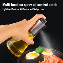 (Cone-shaped) Stainless Steel Olive Oil Spray Bottle (50 chars)