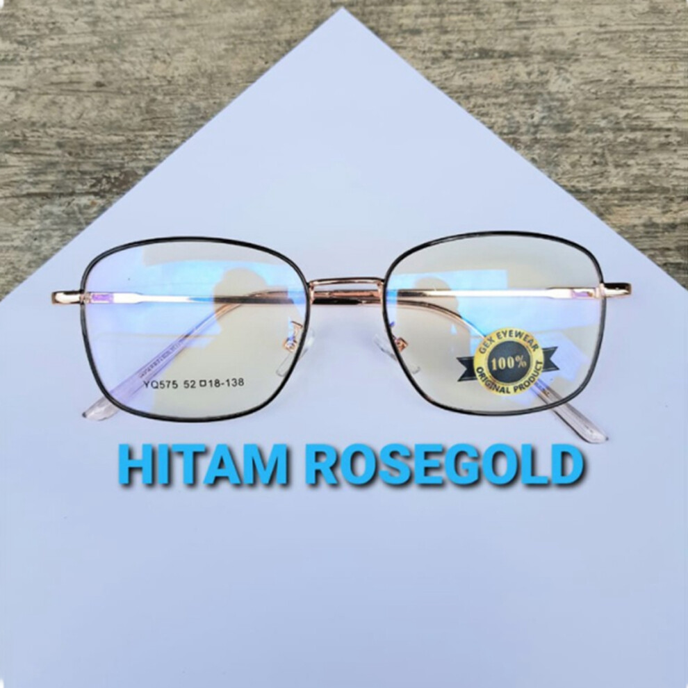 Dachuang Beauty Black/Gold/Blue ( Rose Anti- Light Discoloration) Light Blocking Glasses For Men & Women