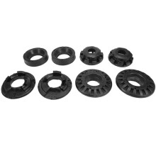 8Pcs/Lot Coil Spring Insulators Front & Rear Upper & Lower 52088402AB K160061 for Grand Cherokee 1999-2004