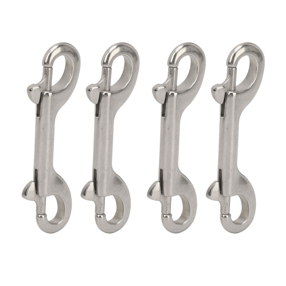 Stainless Steel Double Ended Bolt Snap Hook Marine Grade 316 Chain Clip 115Mm 6921388114377