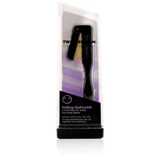 Tweezerman Folding Ilashcomb (Studio Collection) - Black -