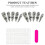 (XS) Faux Ongles Pointus Sans Odeur pour Tenue 4