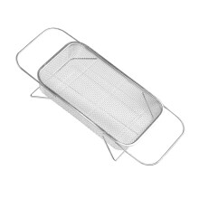 Expandable Stainless Steel Sink Drain Rack 29.5x21.5cm