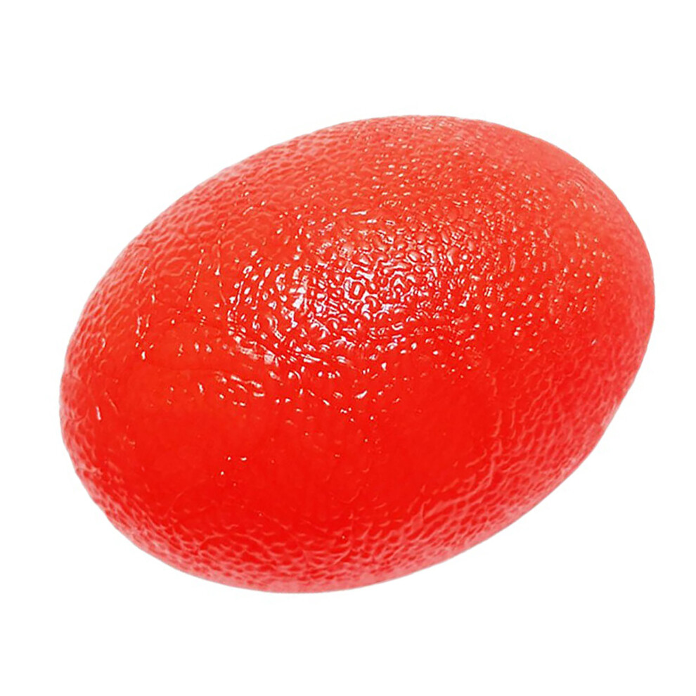 Silicone Hand Grip Strengthener Ball, Stress Relief, Red 3761388114914