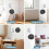 Support mural compatible avec l'enceinte connectée Echo Dot 5e/4e génération. 3