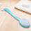 Long Handled Plastic Body Bath Shower Back Brush Skin Cleaning Blue 2