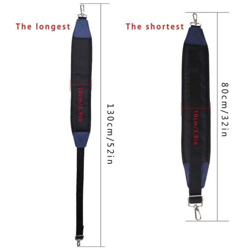 Adjustable Golf Bag Strap, Single Padded Adjustable Straps, Universal Backpack Shoulder Strap with 1